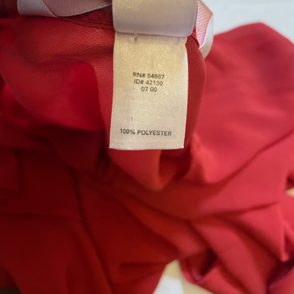 Victorias Secret size medium red sheer night shirt - Picture 6 of 6